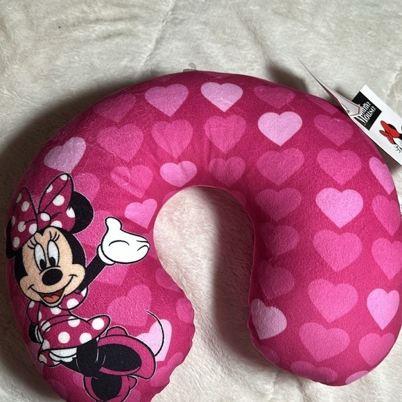 Disney Minnie Mouse travel neck pillow Kids Girls- NWT NEW - Picture 11 of 11